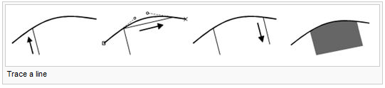 Trace a line