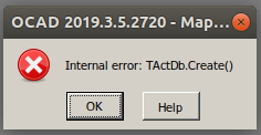 OCAD on Linux-MappingSolution Trial.png