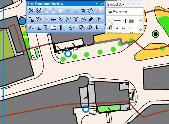 change symbol (all objects with corresponding symbol)