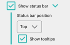 Ocadapp SettingsShowStatusBar.png