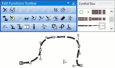 change symbol (selected objects)