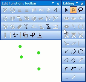 Distribute objects vertically