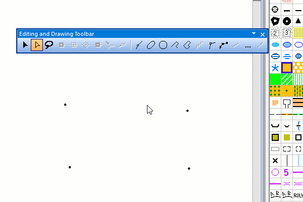 Draw a circular object