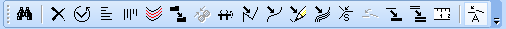 edit functions toolbar