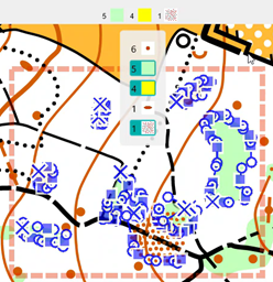 Ocadapp SelectionSelectGreenYellowDottedArea.png