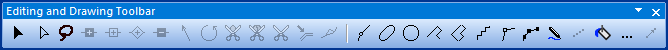 Edit and Drawing Toolbar