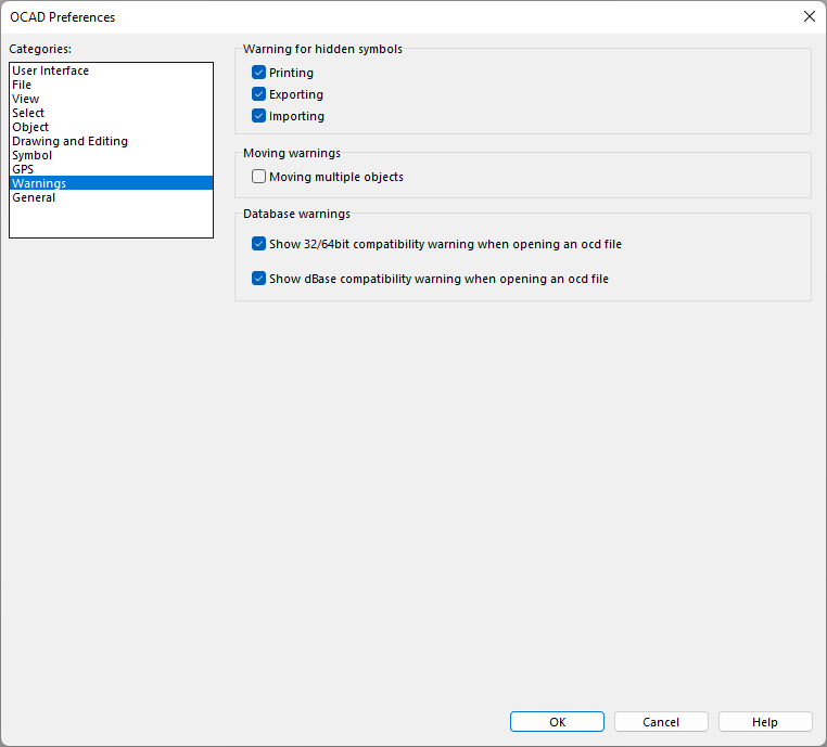 OcadPreferences Warnings.png