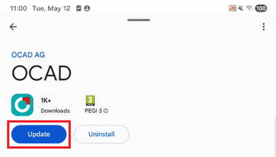 OCAD App Google Play Store Update.png