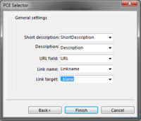 POI General settings