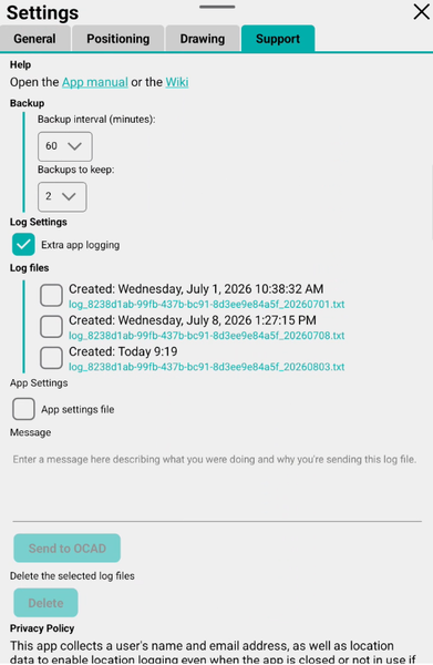 File:Ocadapp SettingsSupport.png